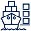 shipping agency icon