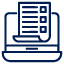 electronic invoicing icon