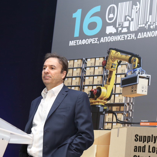 Portrait of Petros Vassilopoulos at 16th Annual Logistics Conference